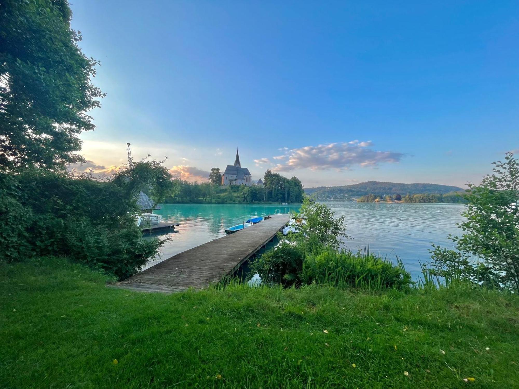 See-Residenz St. Anna - Mit Exklusivem Seezugang Maria Wörth Exterior foto